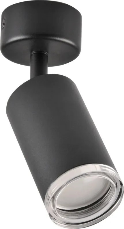 LED RGBW димируемо точково осветително тяло за баня TURYN 1xGU10/6W/230V IP44 черно