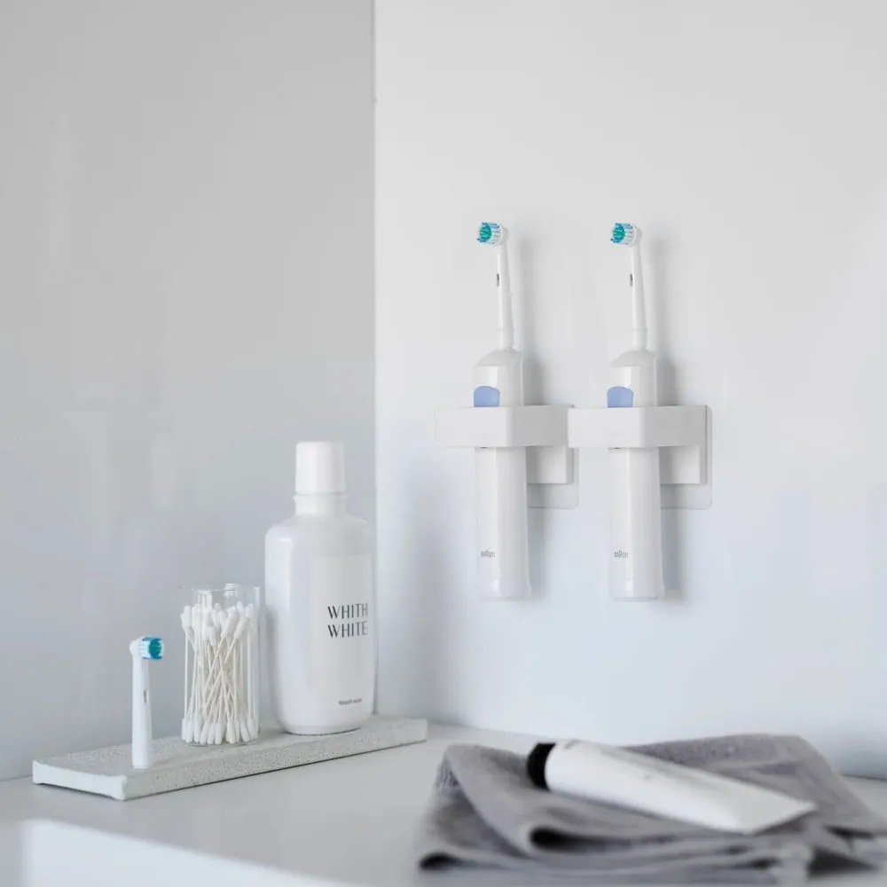 Бял пластмасов мултифункционален държач Film Hook – YAMAZAKI