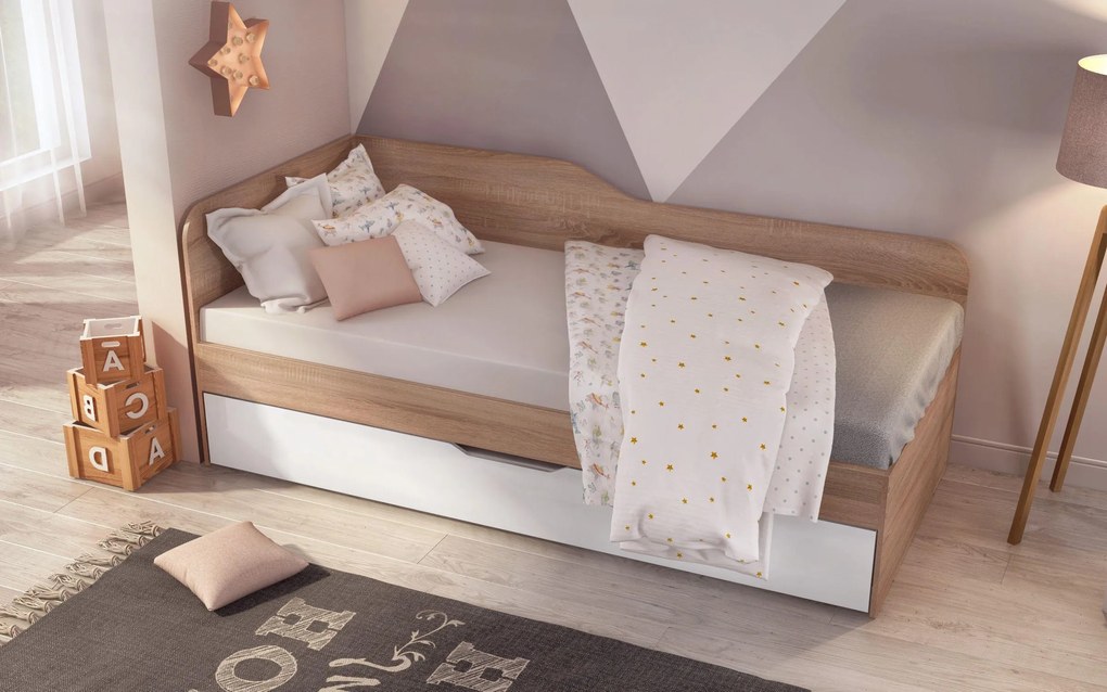 Легло сандвич за матрак 90/200 Дени