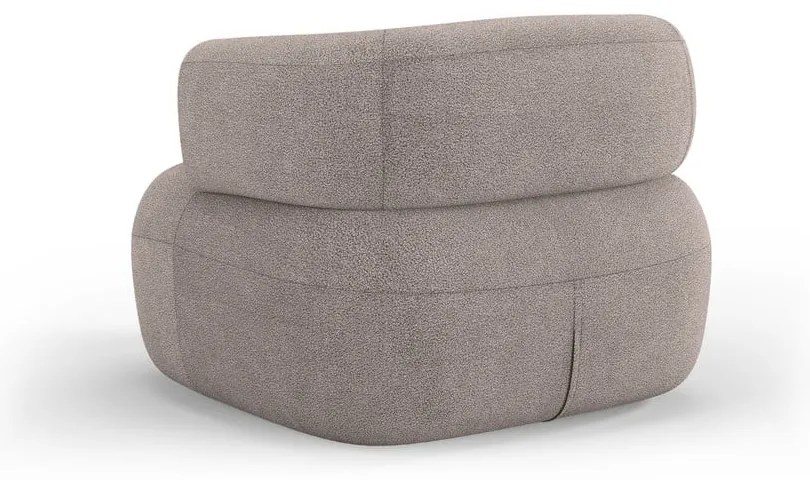 Бежово кресло от плат букле Jenny – Micadoni Home