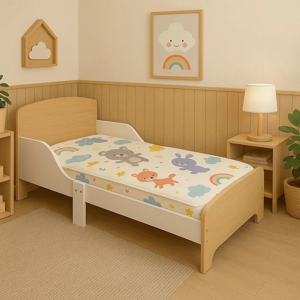 GINGER HOME Легло с ламелна рамка 70х140 см. GINGER HOME