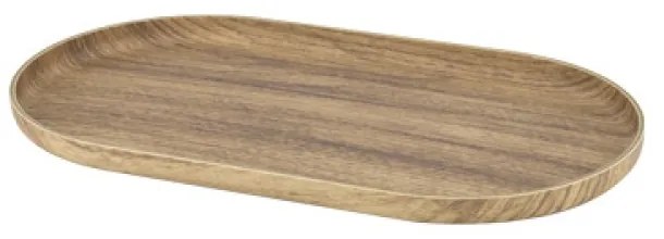 Еvelin - Плато, овално, 21x12xh1,5см, полистирен, WILLOW BUFFET-(10383-CW)
