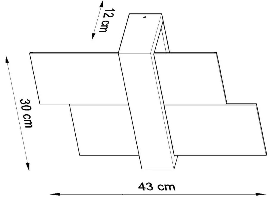 Стенна лампа Natural Leda - Sollux