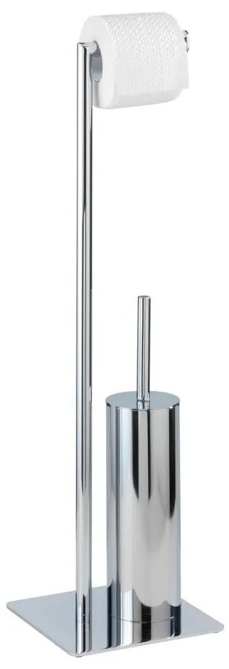 WENKO 18562100 - Четка за WC RECCO 20x71,5 см, лъскав хром