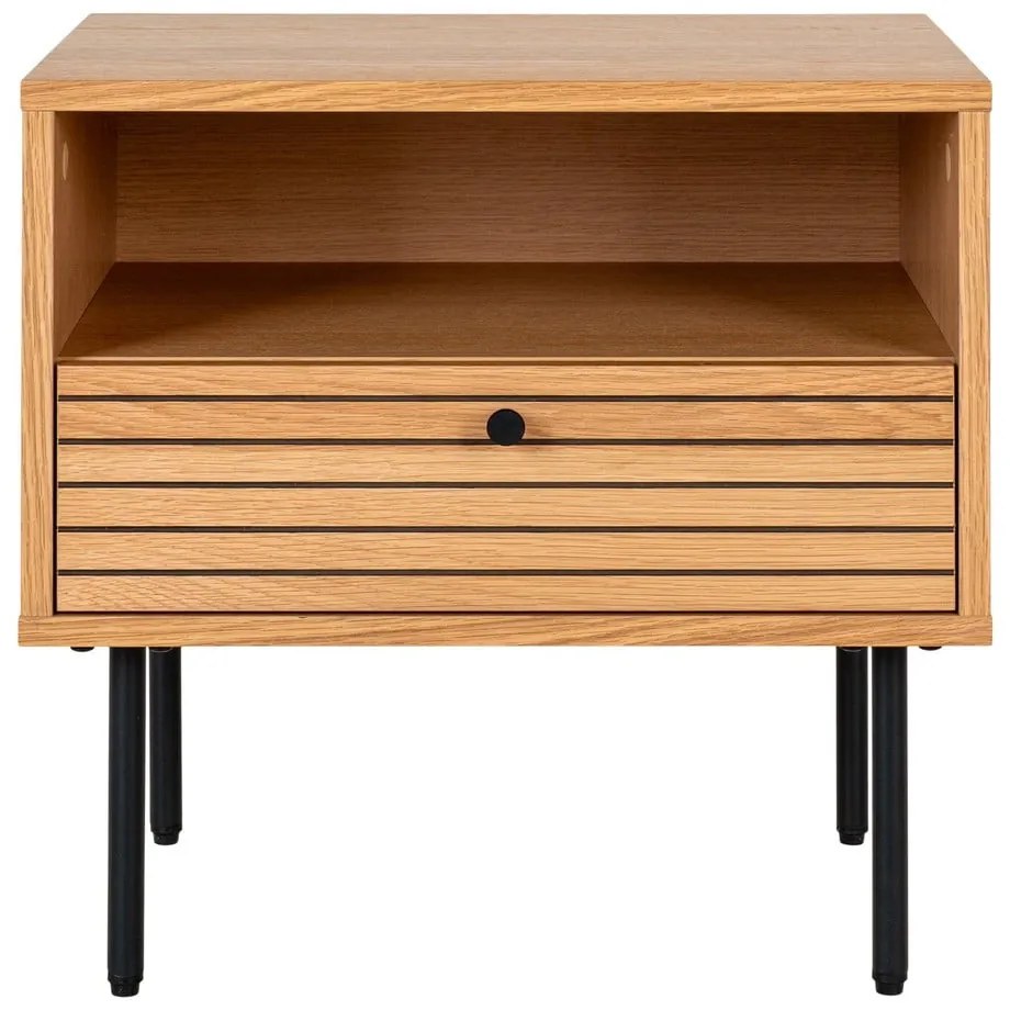 Странична масичка с дъбов плот 40x50 cm Kyoto – House Nordic