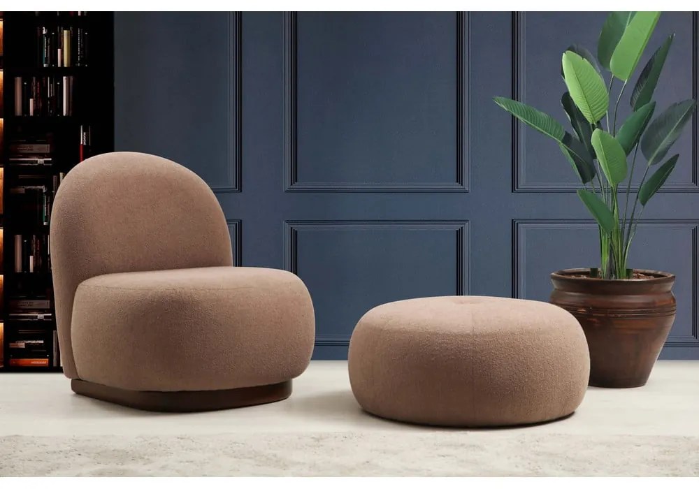 Кафяв фотьойл Tina - Artie