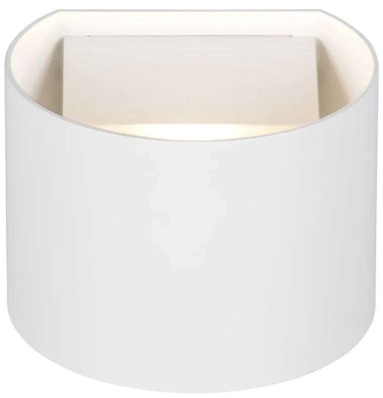 LED стенно външно осветително тяло с USB със сензор за движение (височина 10 cm) Genie – Trio