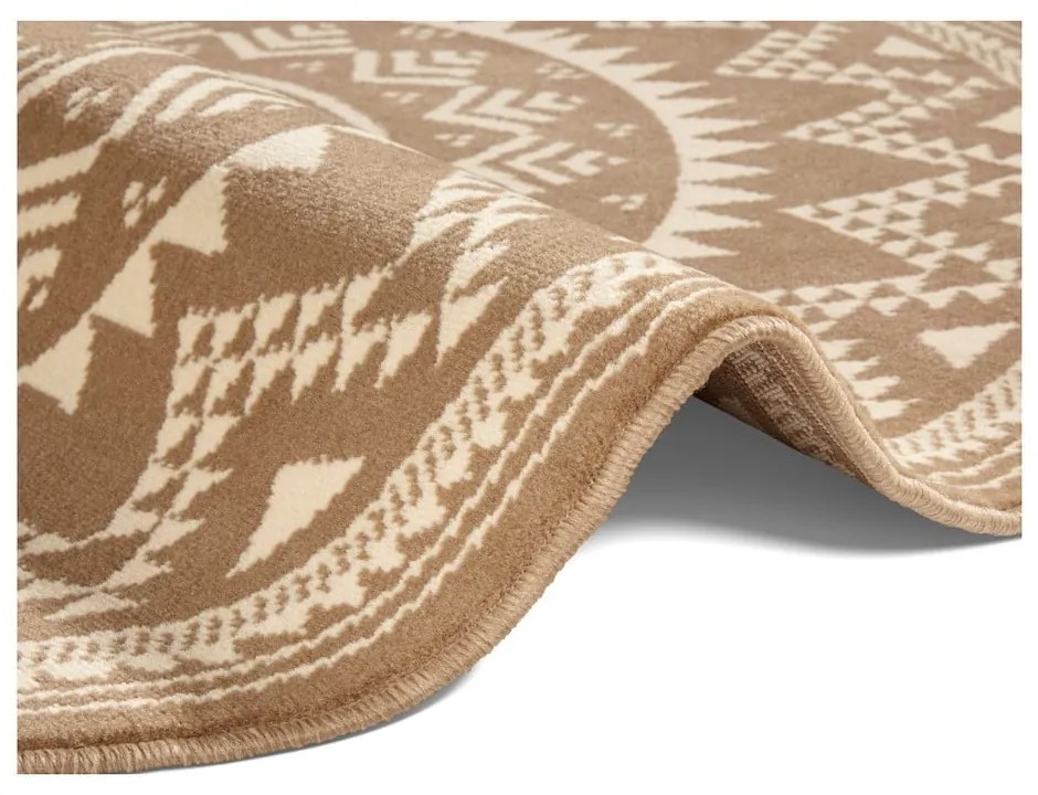 Кафяв килим Celebration , ⌀ 200 cm Valencia - Hanse Home