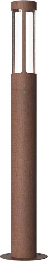 Nordlux - Външна лампа HELIX 1xGU10/8W/230V IP44 в цвят ръжда 80 см