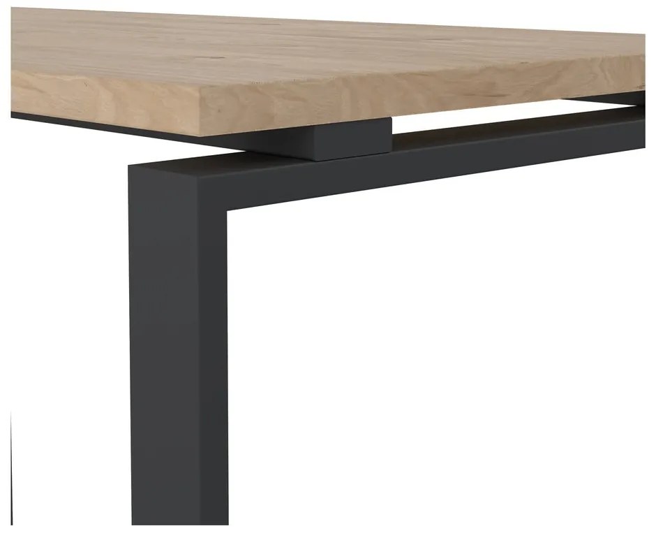 Работна маса с дъбов плот 100x150 cm Sign - Tvilum