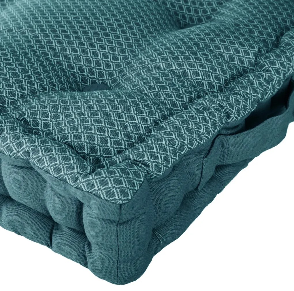 Възглавница за под atmosphera Otto, 40x40 cm - Теракота