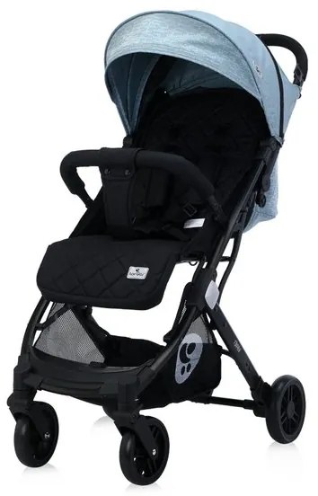 Детска лятна количка FIORANO LORELLI - Black&Silver BLUE