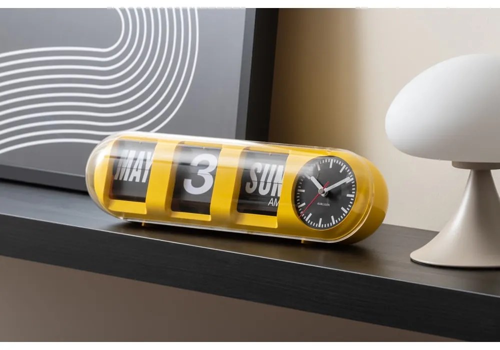 Стенен часовник Tube Flip – Karlsson