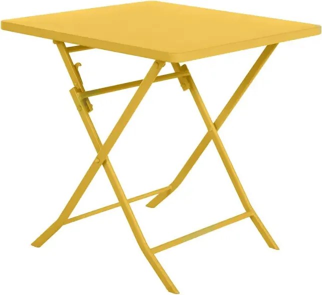 Градинска квадратна маса Hesperide Greensboro, Жълт