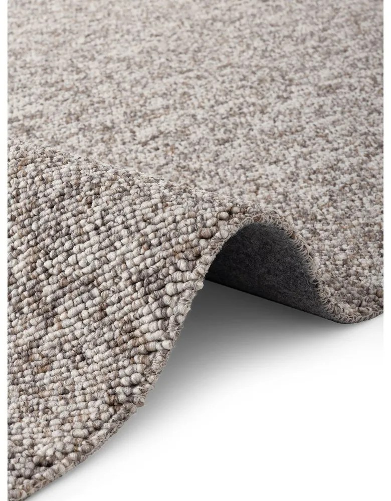 Сива пътека подходяща за пране 80x240 cm Rocco Taupe – Elle Decoration