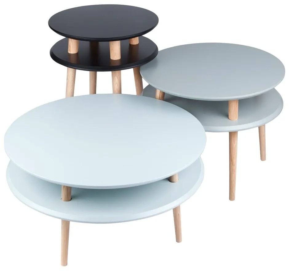 Тъмно сива масичка за кафе UFO, ⌀ 57 cm Ufo - Ragaba