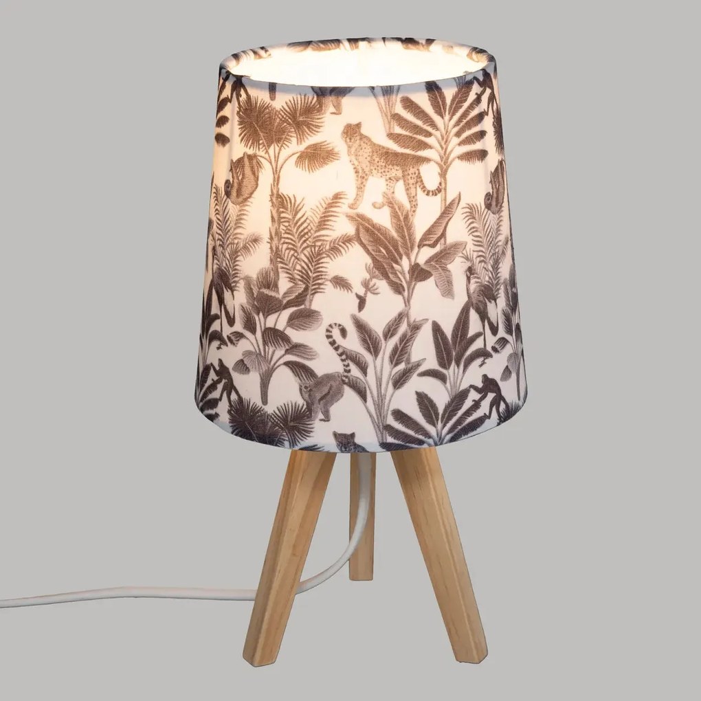 Детска нощна лампа atmosphera Jungle, 24 cm