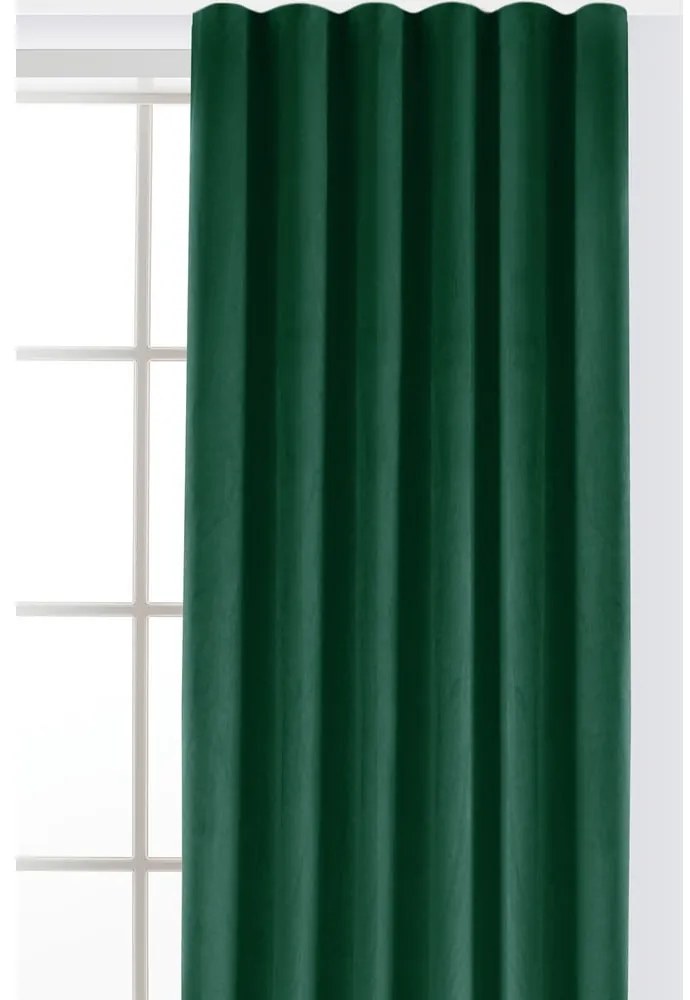 Зелена затъмняваща завеса 400x270 cm Velto – Filumi