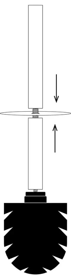 Четка за тоалетна от син камък Attitude - Mette Ditmer Denmark