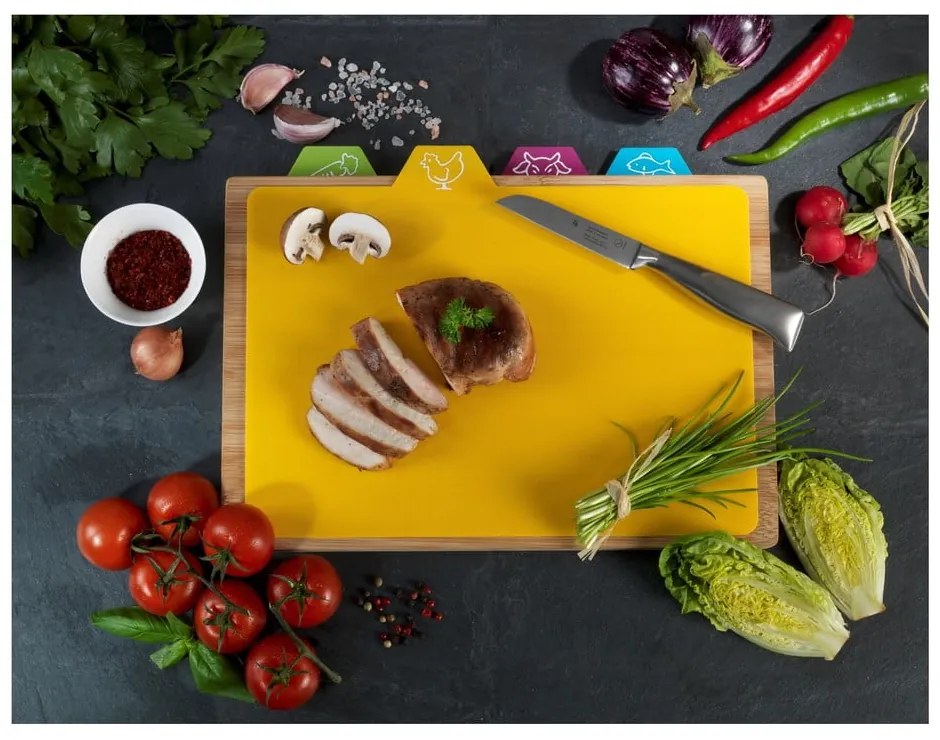 Бамбукова дъска за рязане 22,5x32,5 cm Bella – Wenko