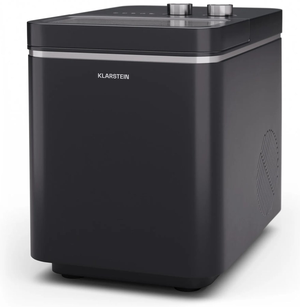 Klarstein Машина за ледени кубчета IceCraft, 2 режима, 1,3 л студена вода, автоматично почистване, 12 кг/24 ч