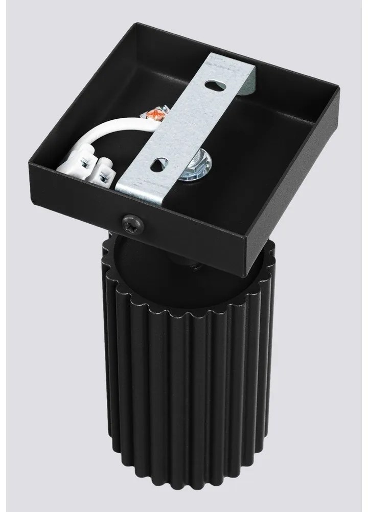 Черен прожектор 8x16 cm Gleam – Sollux