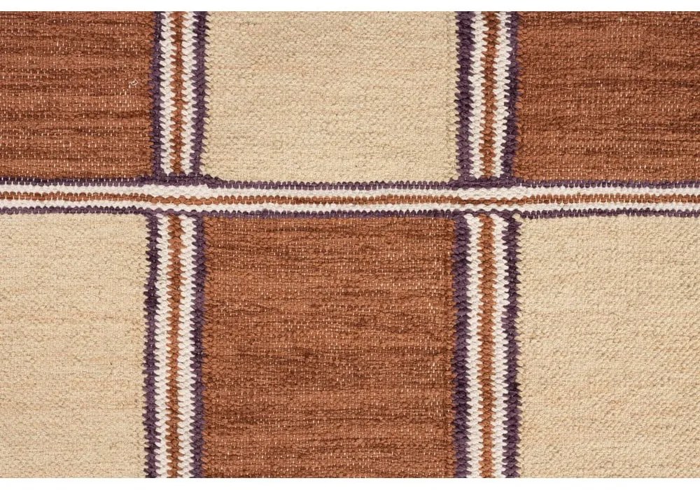 Теракотен памучен килим 200x300 cm Gambit – Dutchbone