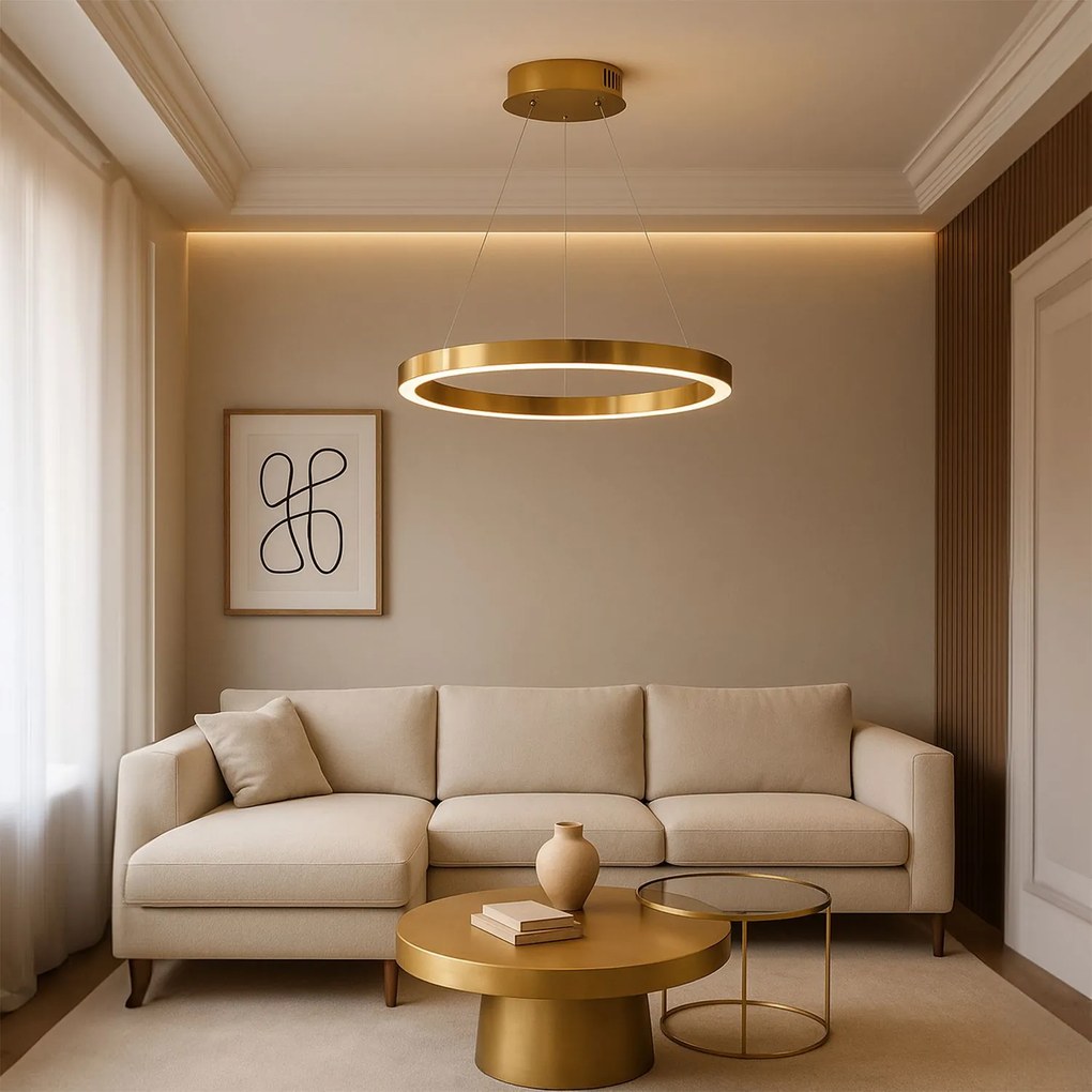 Лампа LED LHJ051-CP1 C BRUSH GOLD