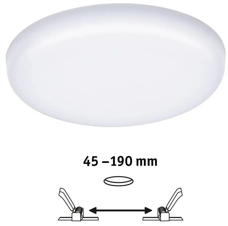 Paulmann 92392 - LED/17,5W IP44 Плафон за вграждане в баня VARIFIT 230V