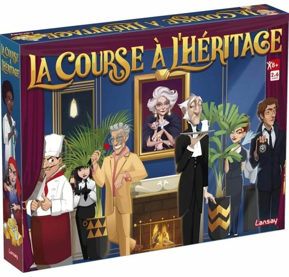 Настолна игра Lansay THE RACE A HERITAGE (FR)