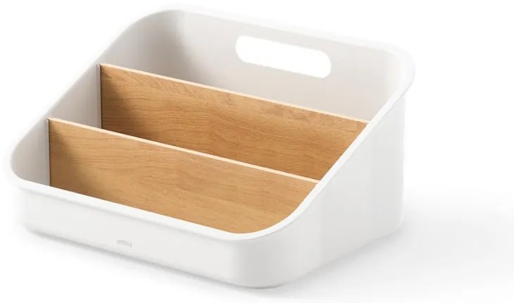 Бял пластмасов органайзер за баня за козметика Bellwood - Umbra