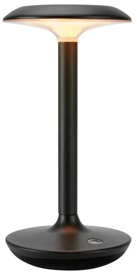 Черна LED настолна лампа (височина 20 cm) Petit – Markslöjd