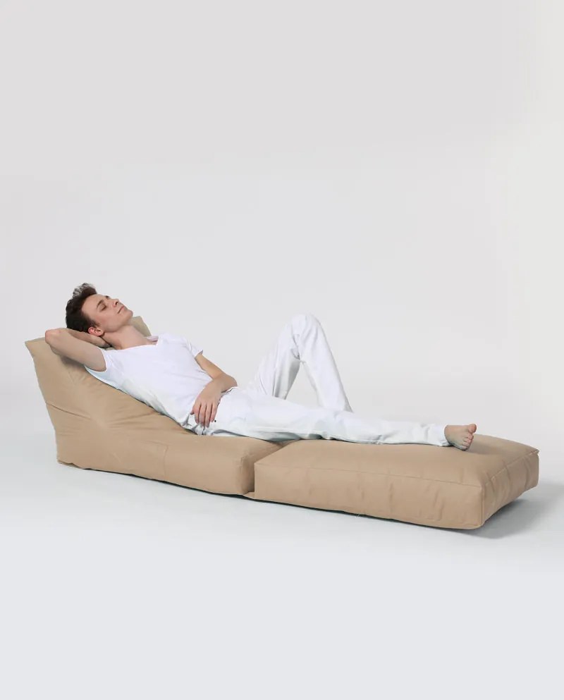 Градински пуф Siesta Sofa Bed Pouf, цвят Норка