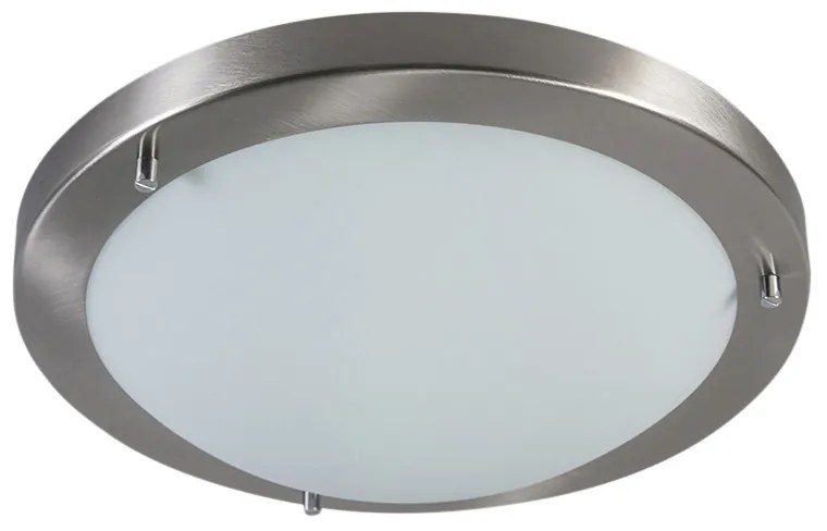 Модерна таванна лампа стомана 31 см IP44 - Yuma