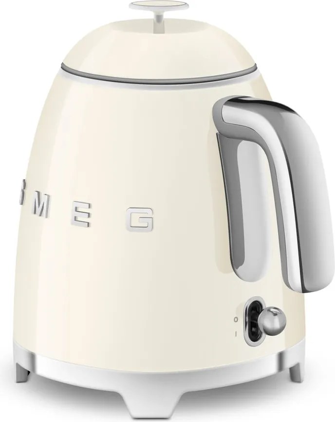 Кремава електрическа кана от неръждаема стомана 800 ml Retro Style – SMEG