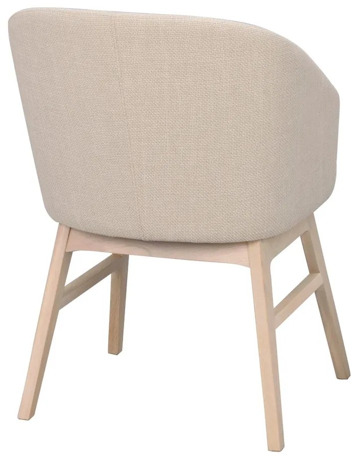 Бежови тапицирани трапезни столове в комплект 2 бр. Windham – Rowico