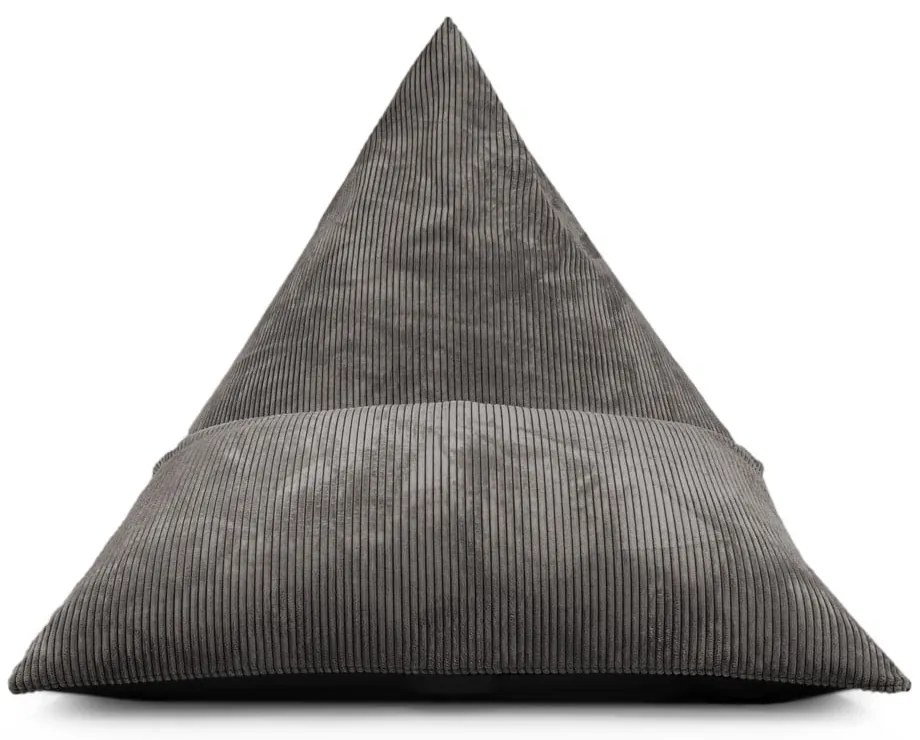 Син пуф от рипсено кадифе Razzmatazz – SLOWDOWN