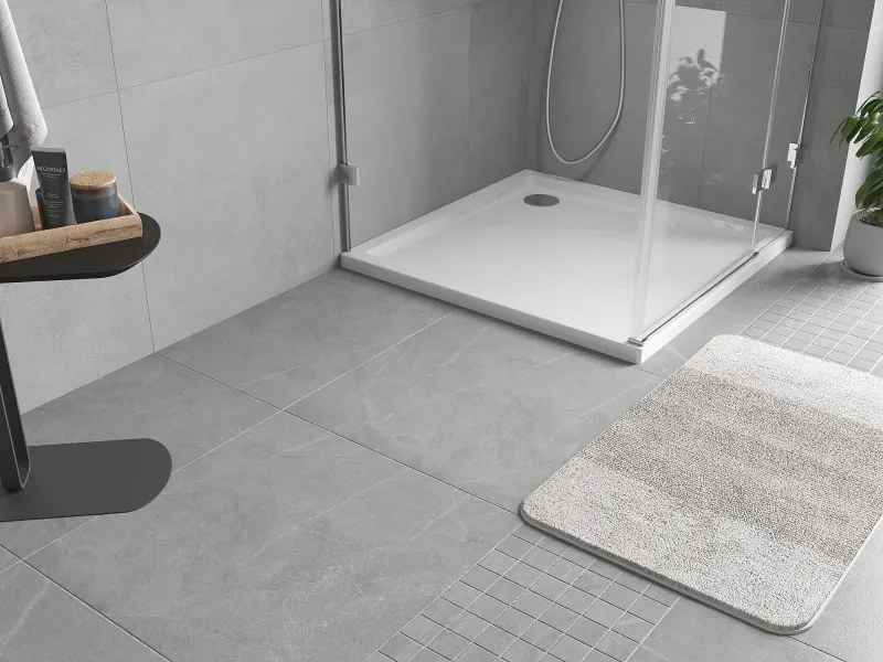Mexen Flow квадратен поддушов корито slim 75 x 75 cm, бял гланц - 46S107575