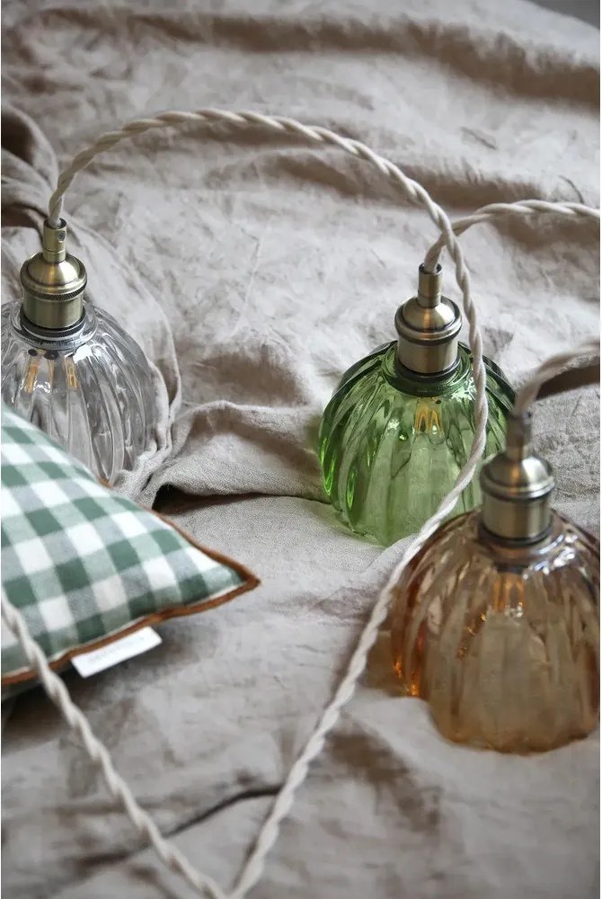 Метално висящо осветително тяло със стъклен абажур ø 13 cm Gota – Markslöjd