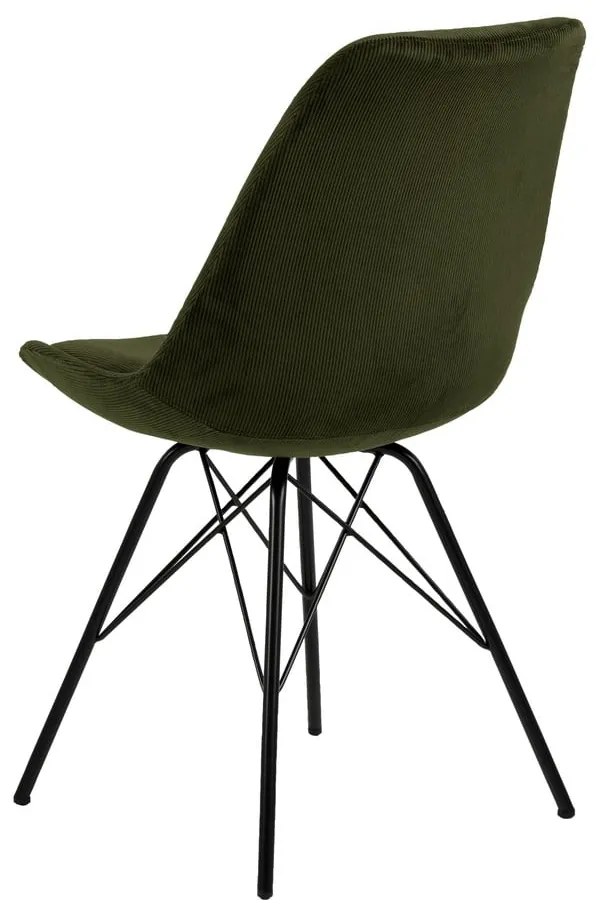 Тъмнозелен трапезен стол Eris - Actona