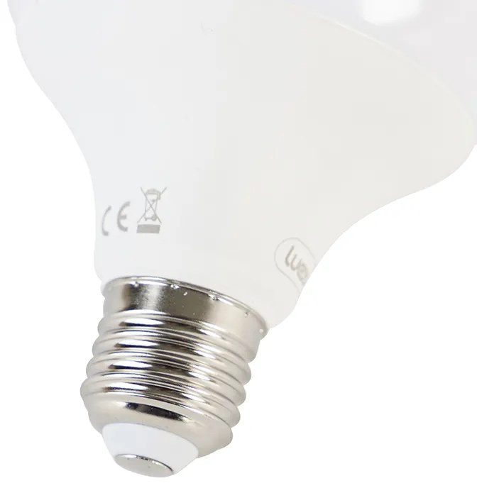 Комплект от 3 интелигентни E27 RGBW LED крушки G95 11W 1050lm 2200-4000K