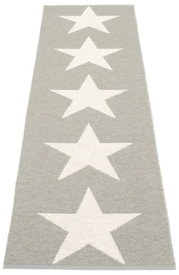 Светлосива пътека за открито и закрито 70x250 cm Viggo Warm Grey – Pappelina