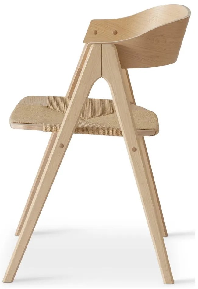 Трапезни столове от дъбова дървесина в естествен цвят Mette - Hammel Furniture
