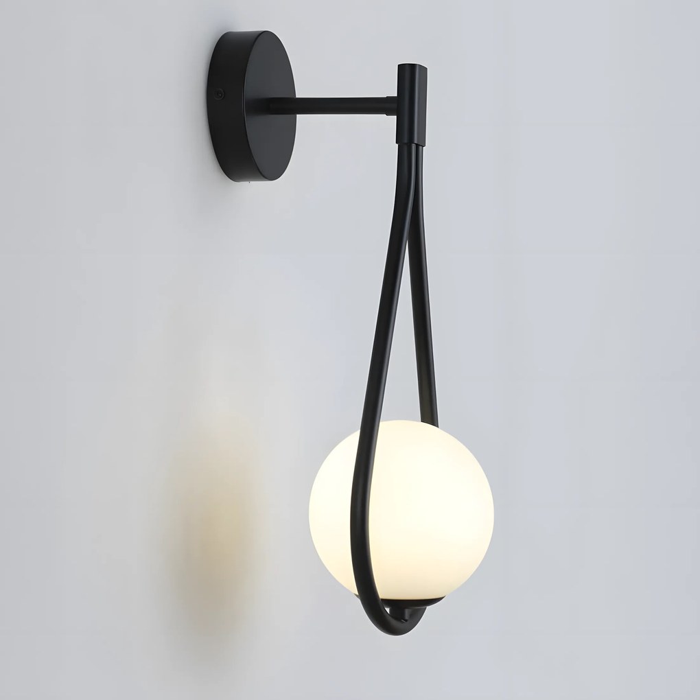 Аплик G093-1W Black White