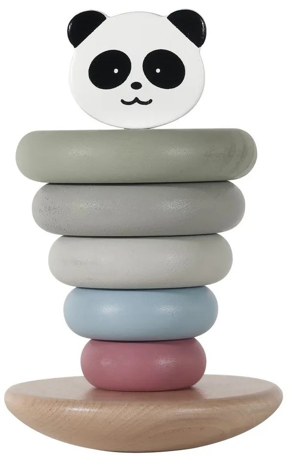 Дървена кула за изграждане Panda – Kindsgut