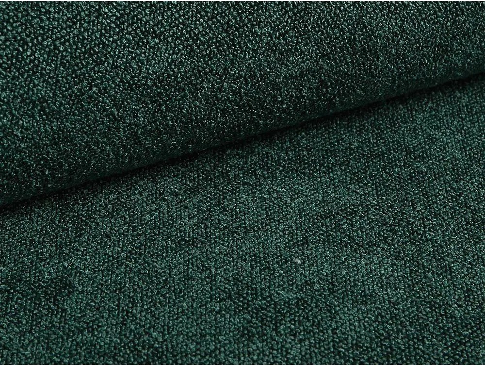 Тъмнозелено тапицирано двойно легло с място за съхранение и включена подматрачна рамка 160x200 cm Eric – Micadoni