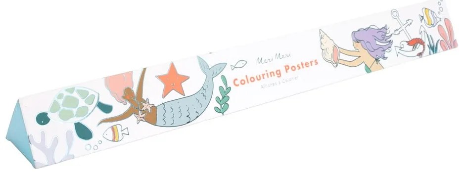 Картинки за оцветяване Mermaid – Meri Meri