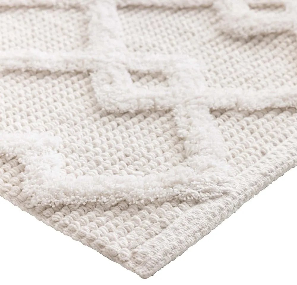 Кремав килим за баня 50x80 cm Otis – douceur d'intérieur