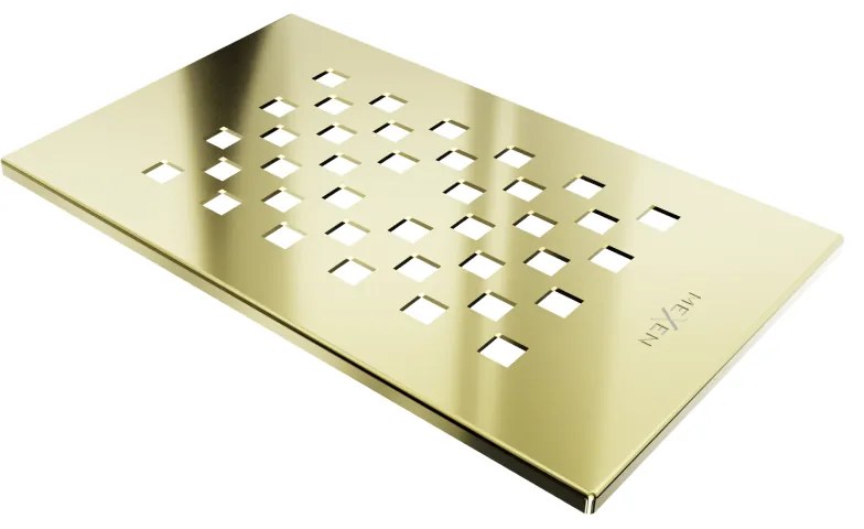 Mexen Hugo панел за душ кабина, златен - 42910050