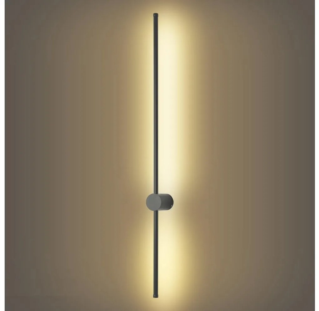 Brilagi - LED външно стенно осветително тяло AURA LED/20W/230V 3000K IP54 антрацит